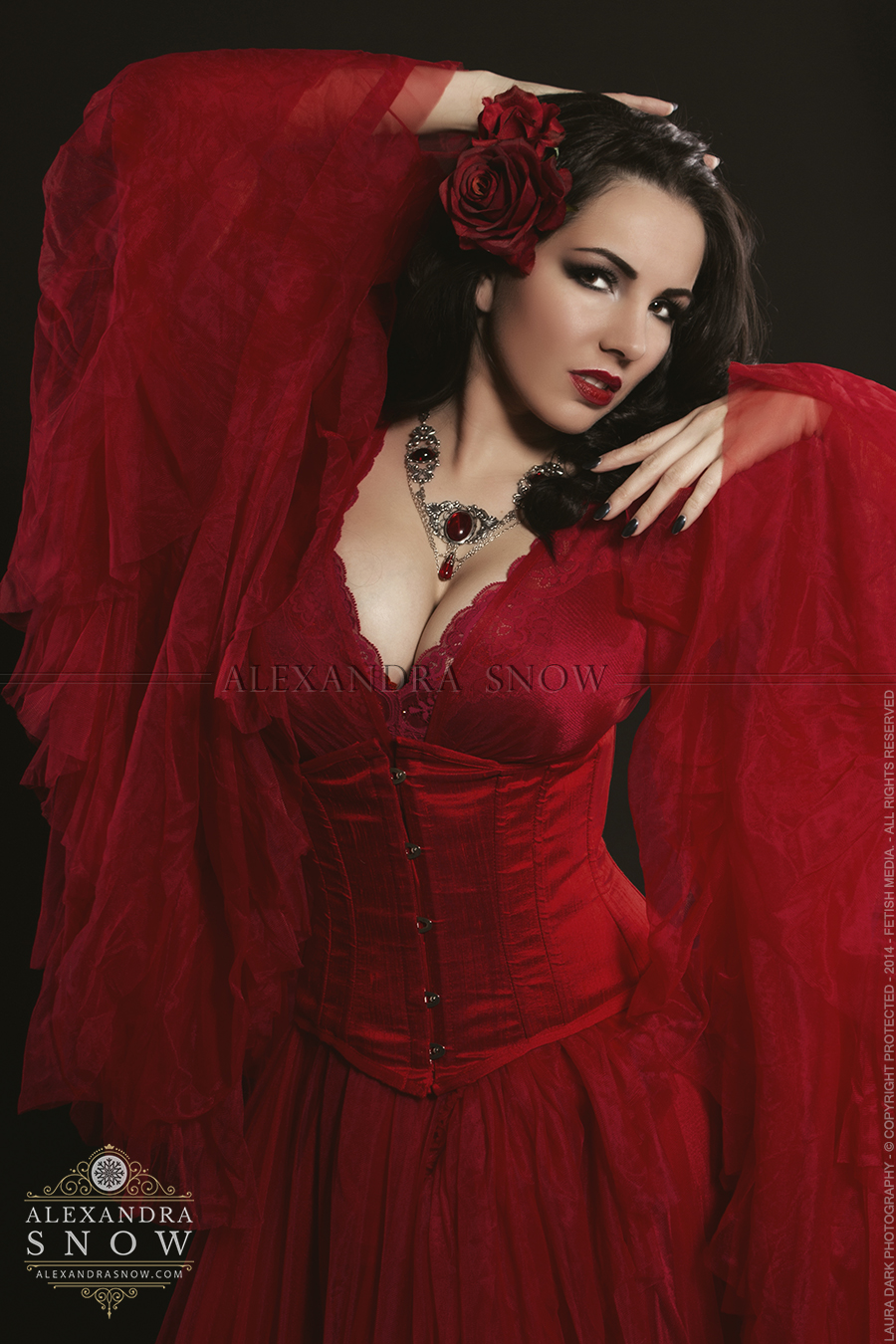 Red Gown Royalty